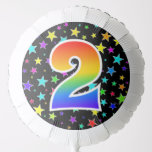 [ Thumbnail: Colorful Stars + Rainbow Pattern "2" Event # Balloon ]