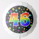 [ Thumbnail: Colorful Stars + Rainbow Pattern "46" Event # Balloon ]