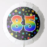 [ Thumbnail: Colorful Stars + Rainbow Pattern "85" Event # Balloon ]