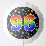 [ Thumbnail: Colorful Stars + Rainbow Pattern "96" Event # Balloon ]