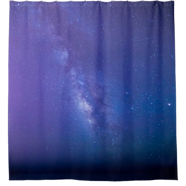 Colorful Stars Shower Curtain (Front)