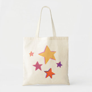 Colorful Stars Tote Bag