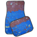 Colorful steel rust: abstract texture car floor mat
