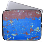 Colorful steel rust: abstract texture laptop sleeve