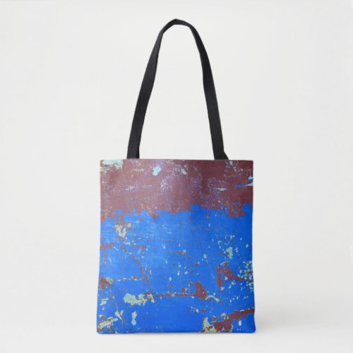 Colorful steel rust abstract texture tote bag