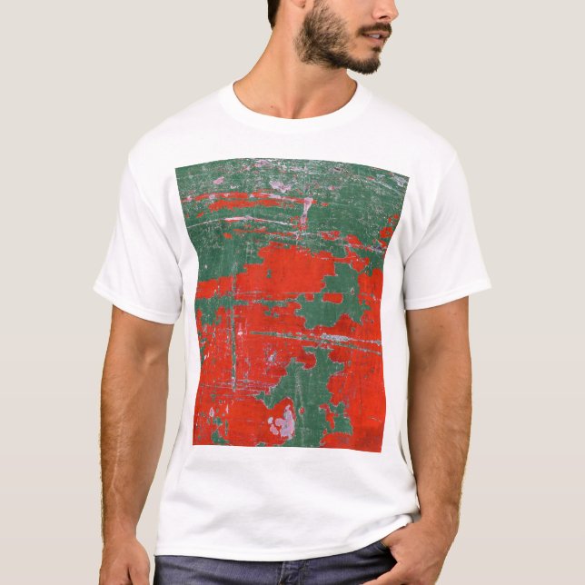 Colorful steel rust, textured background. T-Shirt (Front)