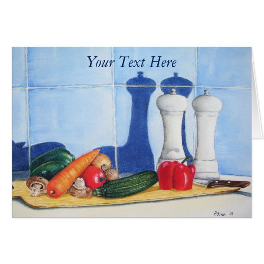 colorful still life picture of mixed vegetables (Front Horizontal)