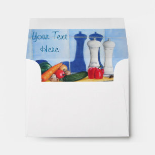 colorful still life picture of mixed vegetables envelope