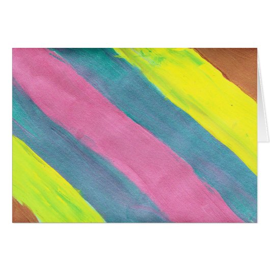 Colorful Stipes Cards (Front Horizontal)