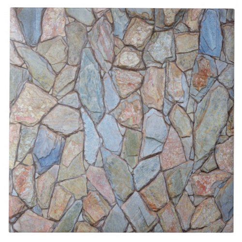 Colorful Stone Wall Texture Ceramic Tile