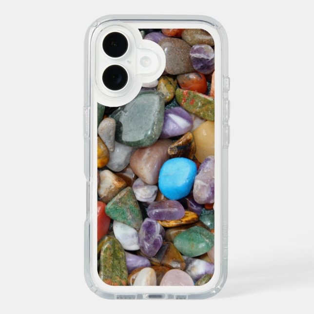 Colorful Stones Aesthetic Phone Case (Front)