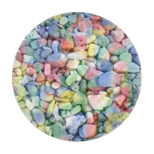 Colorful Stones Cutting Board