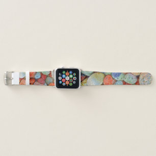 Colorful Stones, Pebbles, Rocks and Water Apple Watch Band