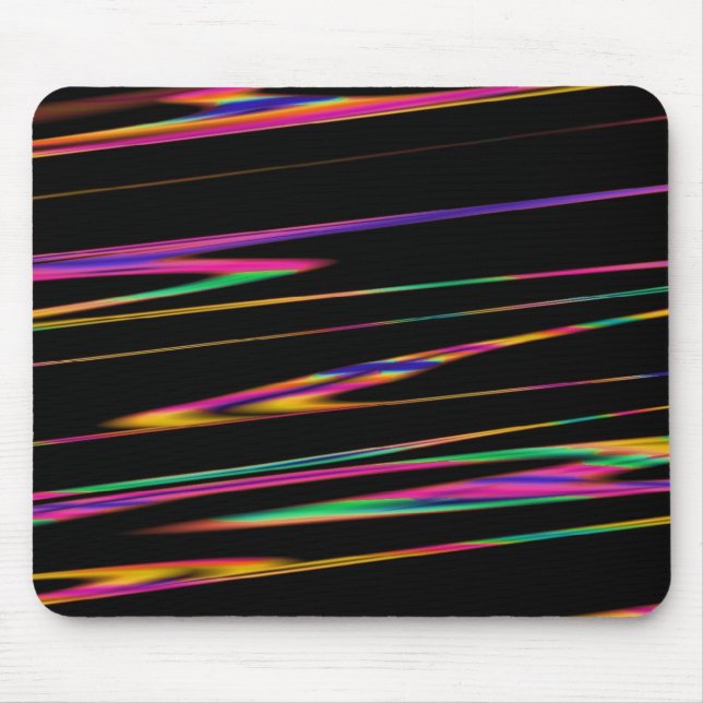 Colorful strands mouse pad (Front)