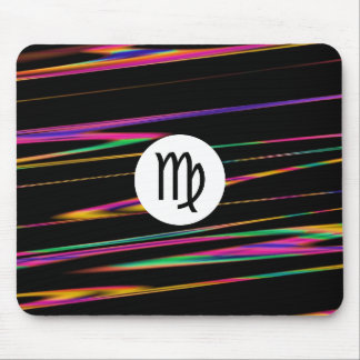 Colorful strands - Virgo Mouse Pad