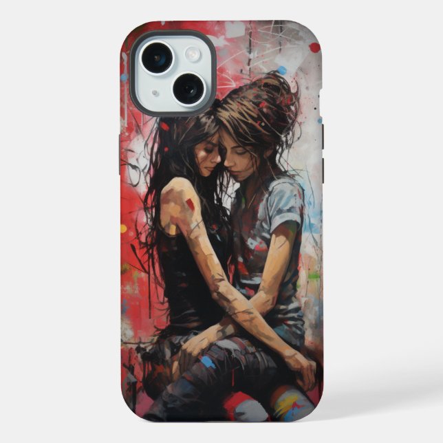Colorful Street Art - Graffiti Phone Case (Back)