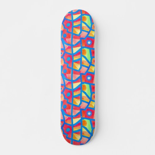 COLORFUL STREET POP ART COOL SKATEBOARD