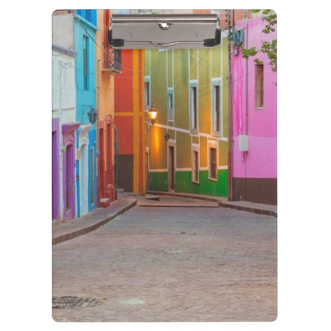 Colorful street scene clipboard (Front)