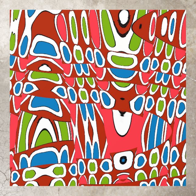 Colorful Street Tile Decals (Insitu)