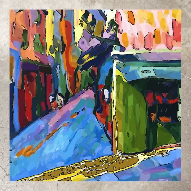 Colorful Street Tile Decals (Insitu)