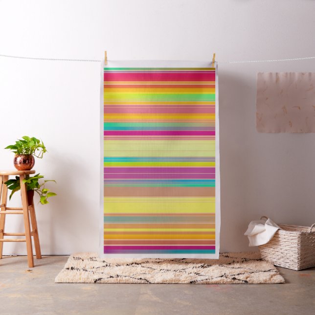 Colorful Stripe Fabric (In Situ)