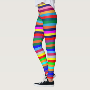 Colorful Stripe Leggings