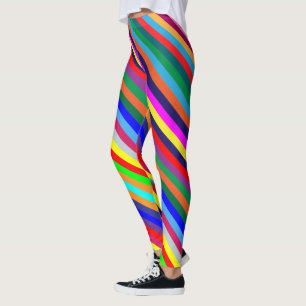 Colorful Stripe Leggings