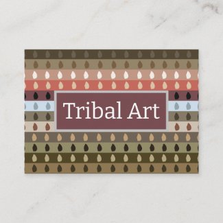 Colorful Stripe Tribal Art