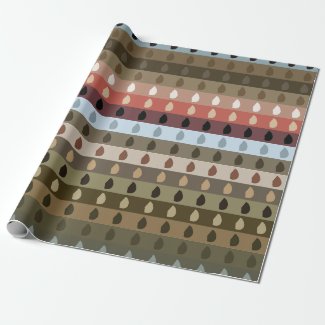 Colorful Stripe Tribal Art 