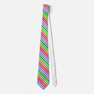 Colorful Striped Necktie