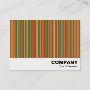 Colorful Stripes 02 Business Card