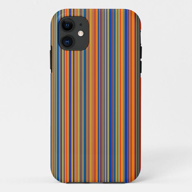 Colorful Stripes 03 Case-Mate iPhone Case (Back)
