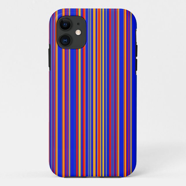 Colorful Stripes 04 Case-Mate iPhone Case (Back)