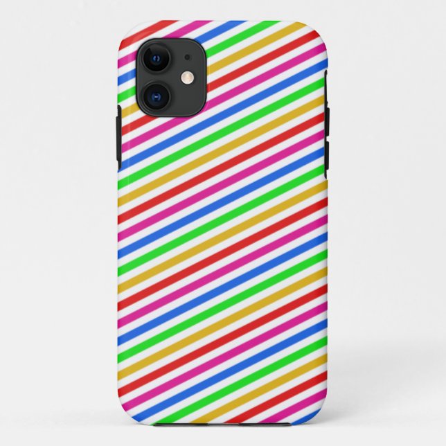 Colorful Stripes 5Phone Case (Back)