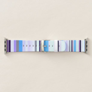 Colorful stripes  apple watch band