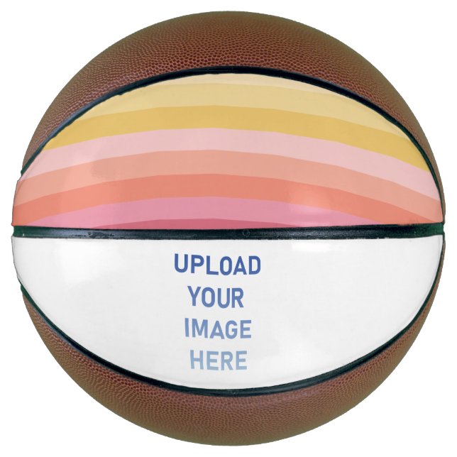 Colorful Stripes Basketball (Front)