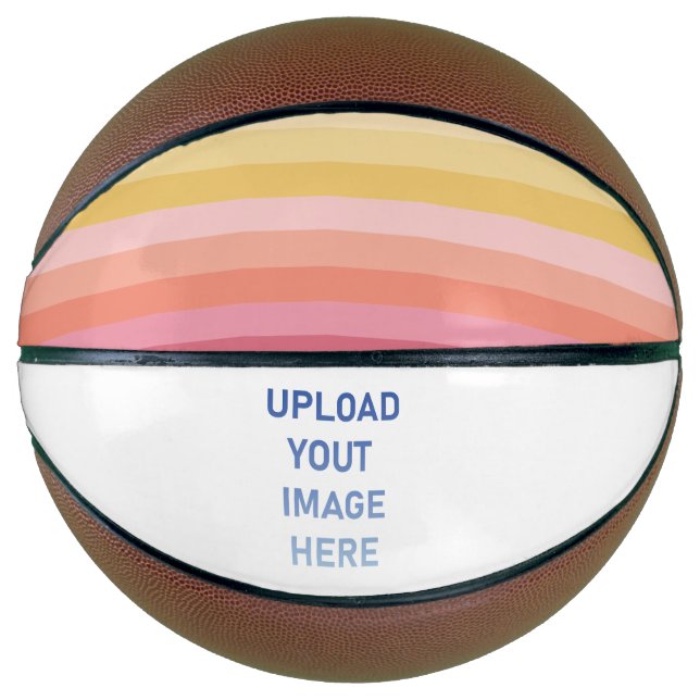 Colorful Stripes Basketball (Front)