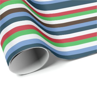Colorful Stripes Birthday