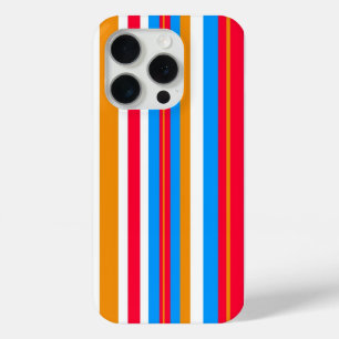 colorful stripes iPhone 15 pro case