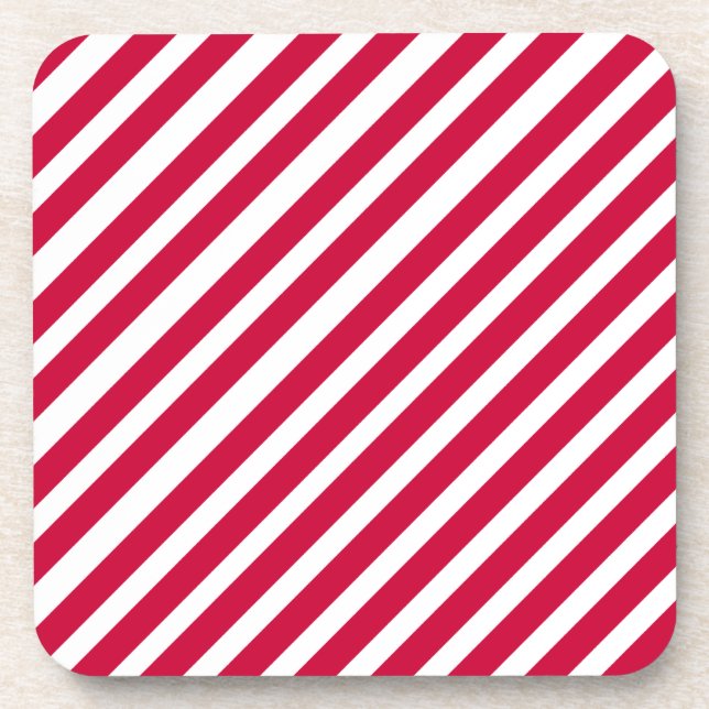 Colorful Stripes  Design Coasters (Front)