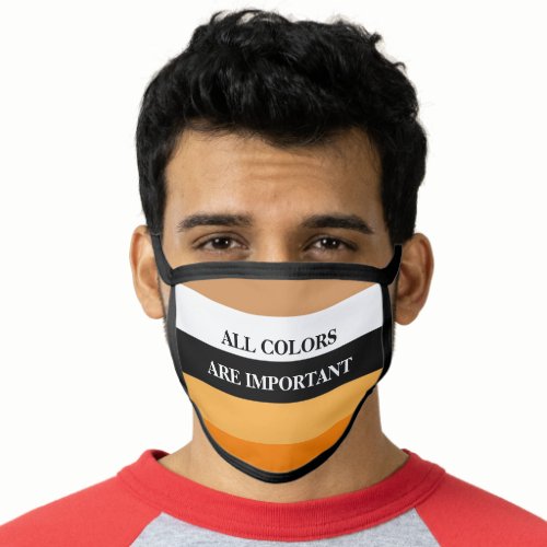 Colorful Stripes Face Mask