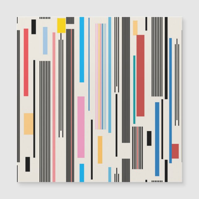 Colorful Stripes: Graphic Pattern Mix (Front)