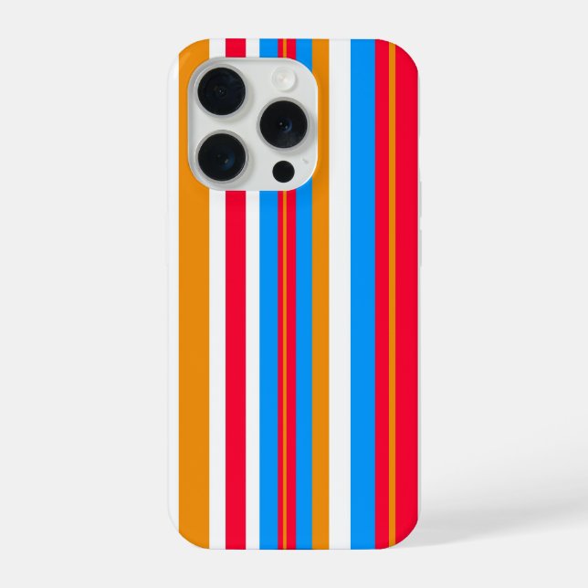 colorful stripes iphone case (Back)