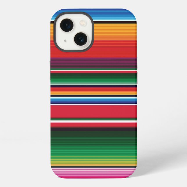 Colorful Stripes Iphone Case (Back)