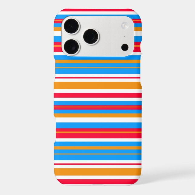 colorful stripes iPhone case (Back)
