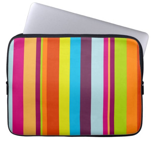 Colorful Stripes Laptop Sleeve