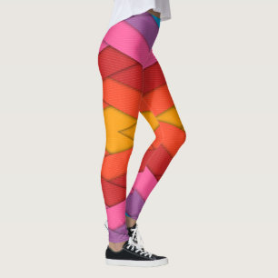 Colorful Stripes Leggings