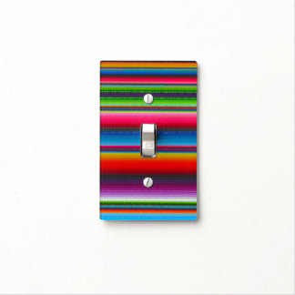 Colorful Stripes Light Switch Cover
