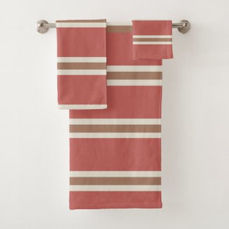 Colorful Stripes Modern Chic Decor