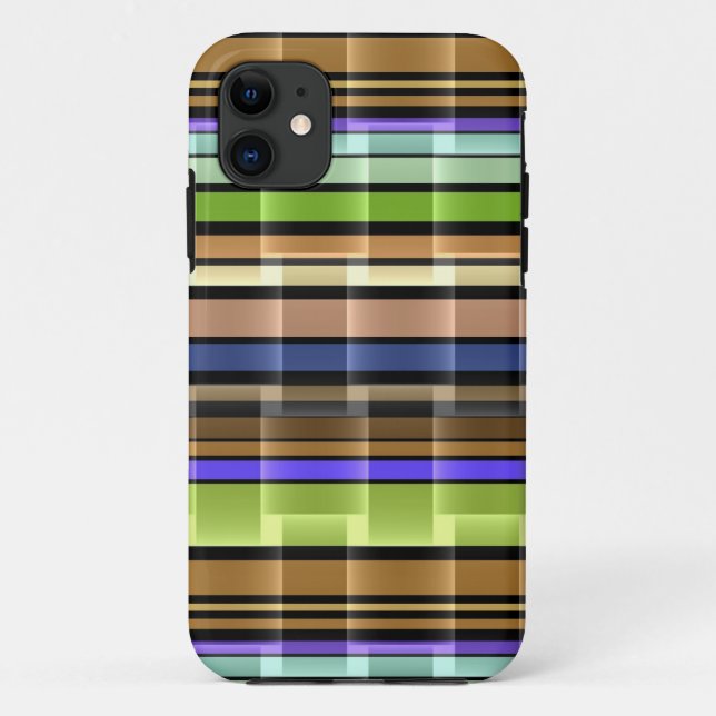 Colorful stripes modern design 2 Case-Mate iPhone case (Back)